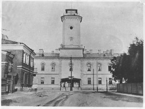 Виды города Гатчины, фотографии 1896 года.