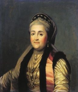 Худ. В. Эриксен. Портрет Екатерины II. 1772г.